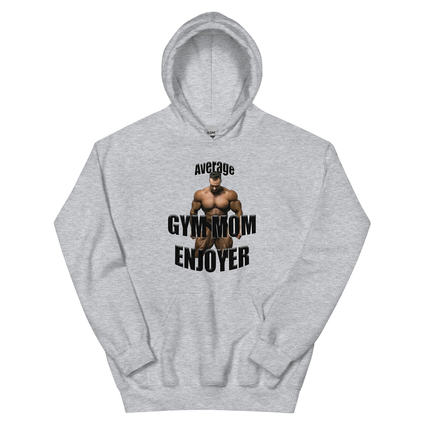 Sweat à capuche moyen Gym Mom Enjoyer