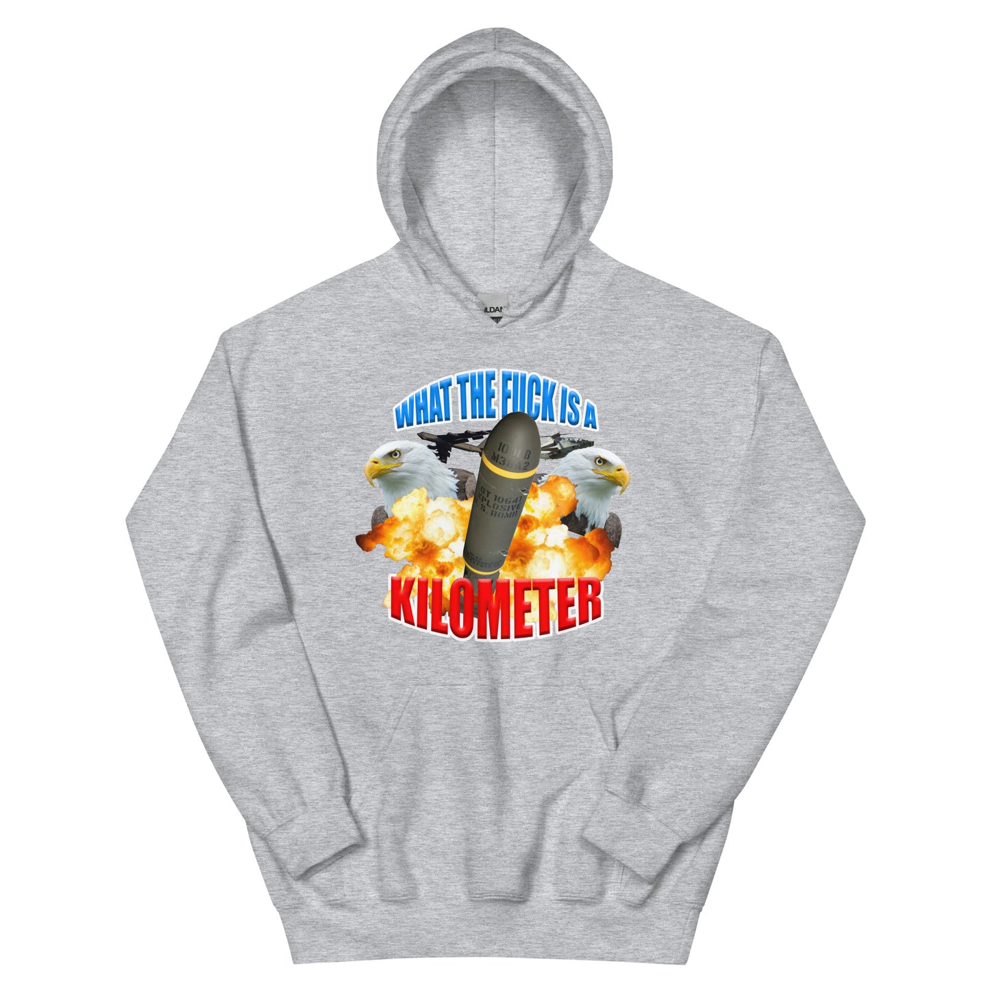 WTF to bluza z kapturem „Kilometr”.