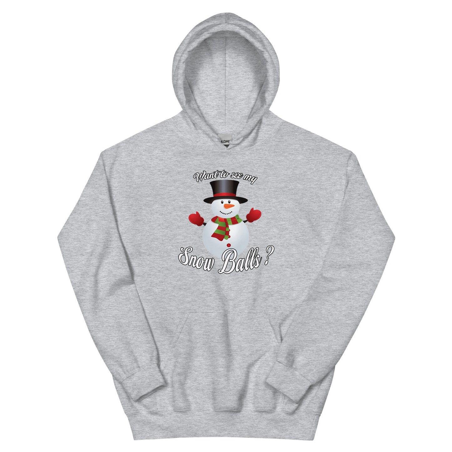 Je veux voir mes boules de neige Sweat à capuche