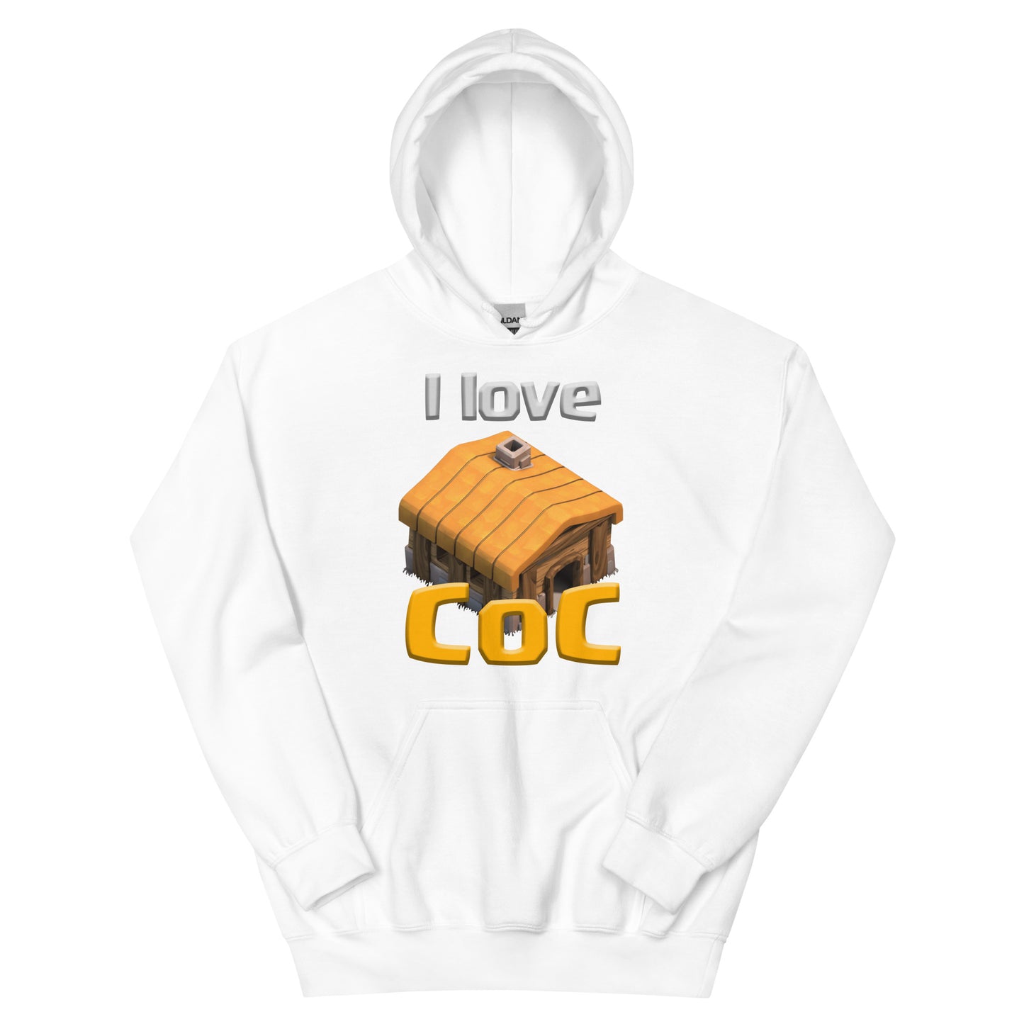 Sweat à capuche J'aime COC