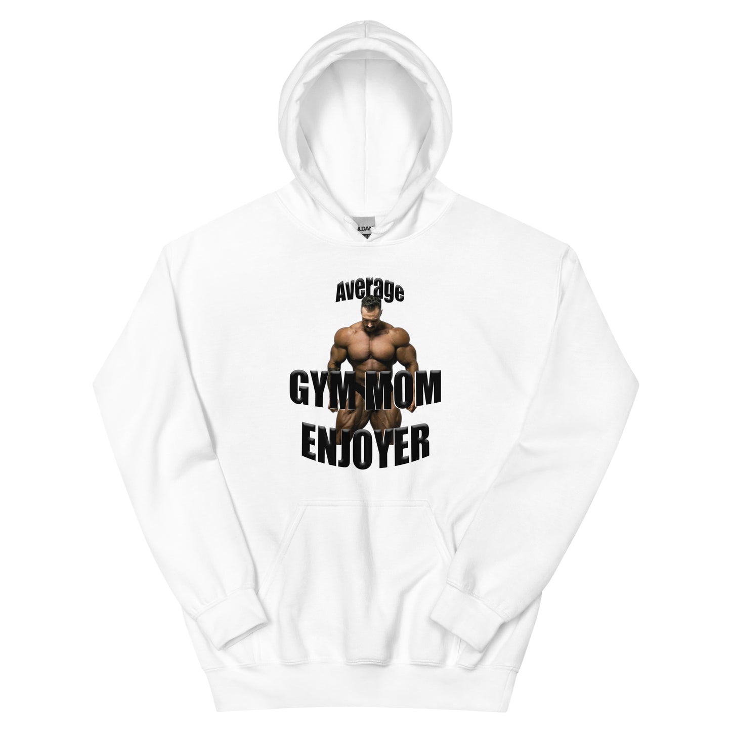 Sweat à capuche moyen Gym Mom Enjoyer
