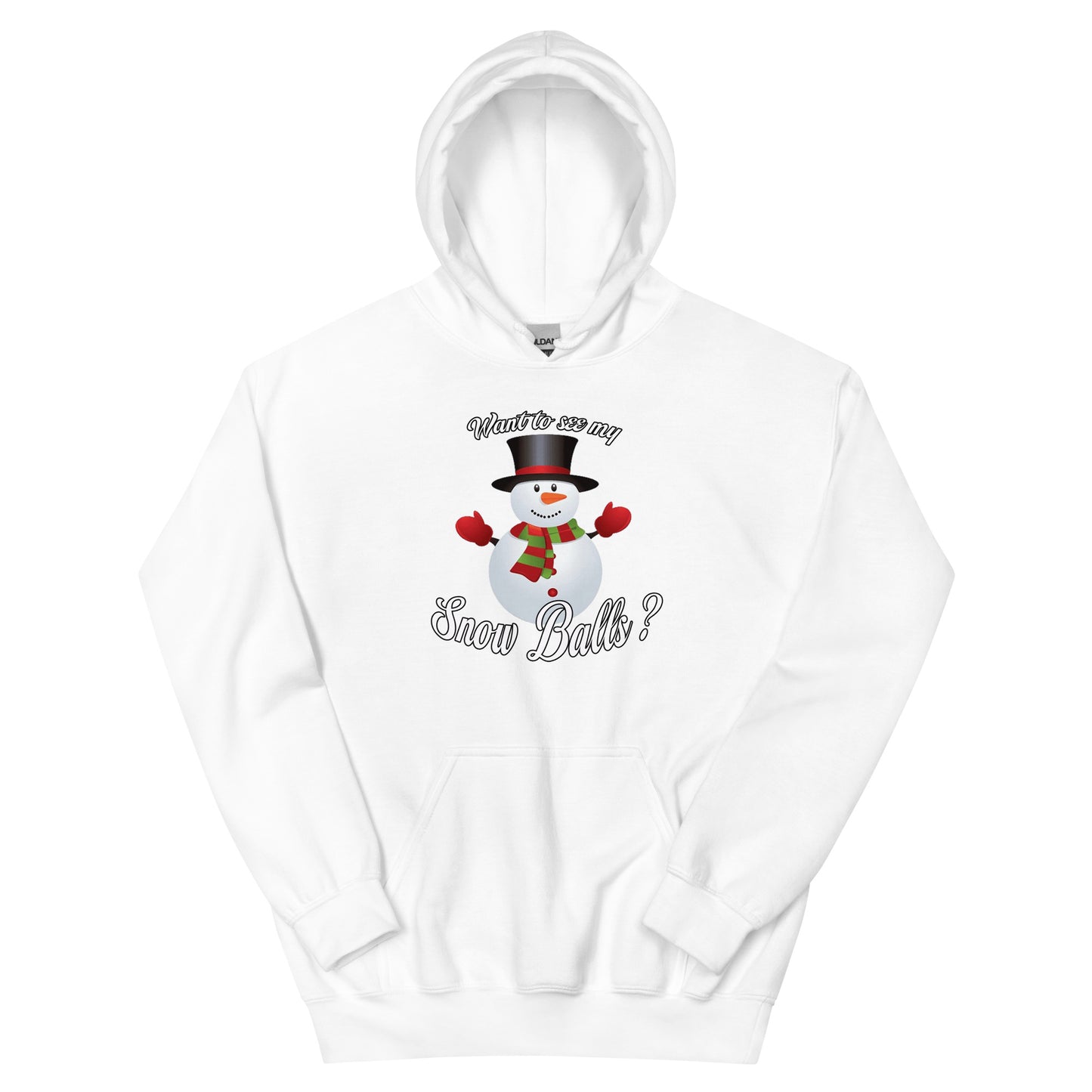 Je veux voir mes boules de neige Sweat à capuche