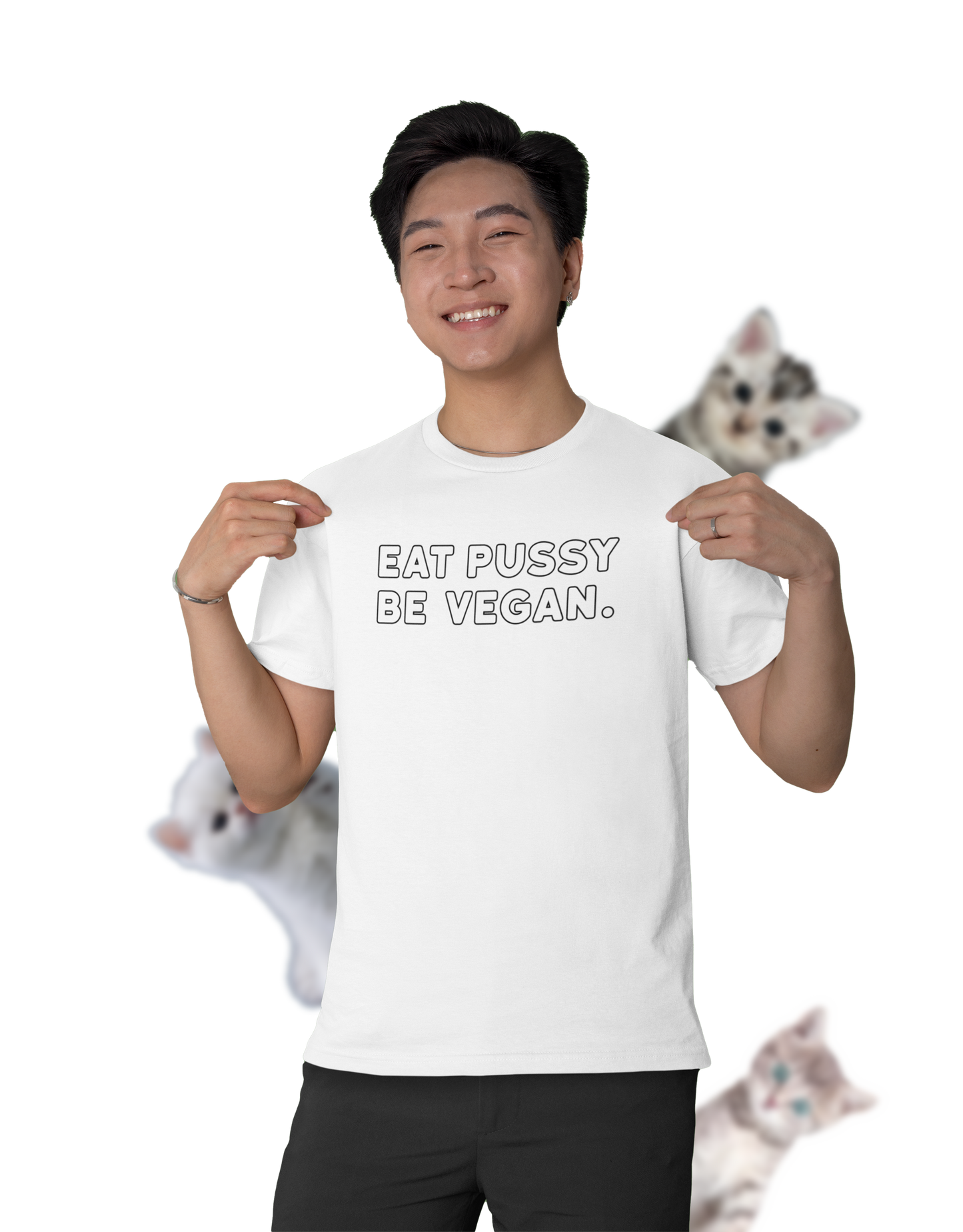 Eat Pussy Be Vegan Tee