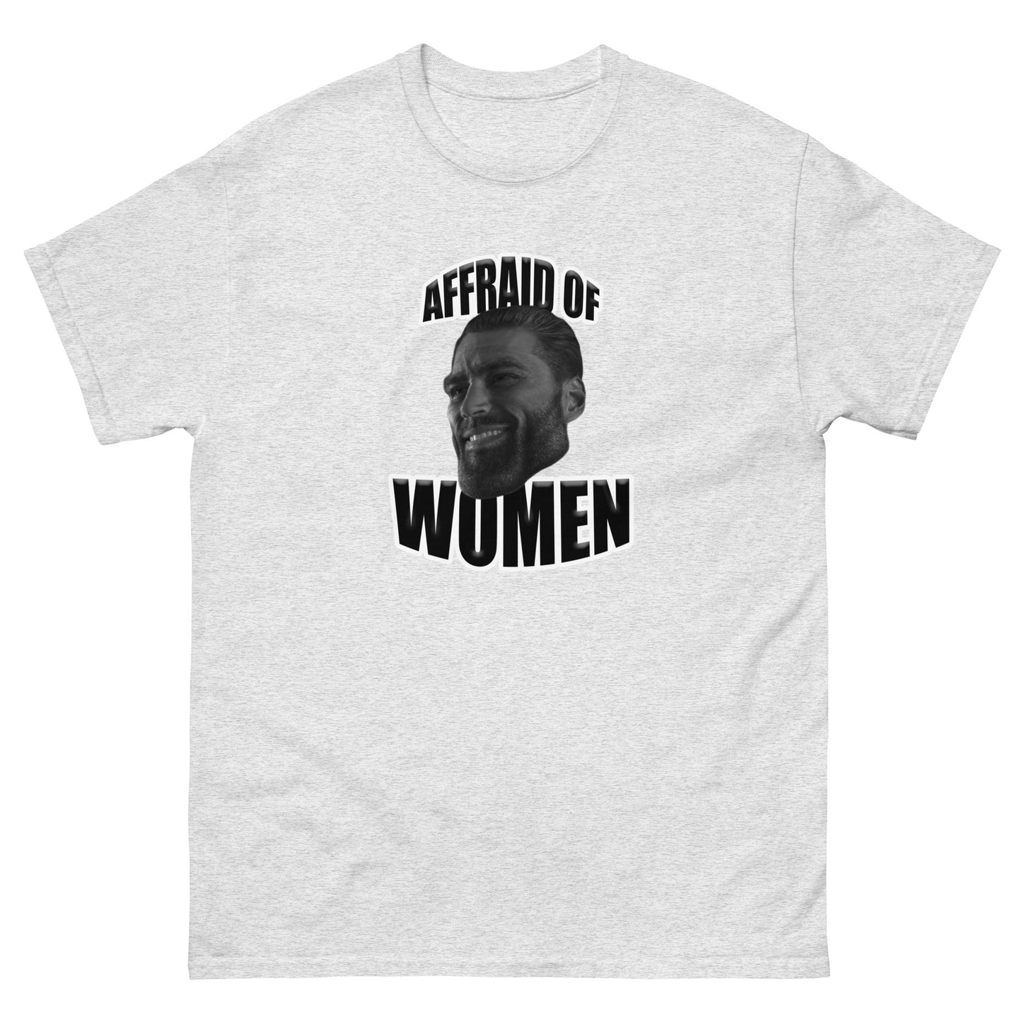 Koszulka „Boi się kobiet”.