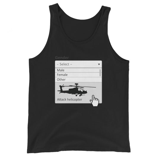 Attack Helicopter Gender Tank