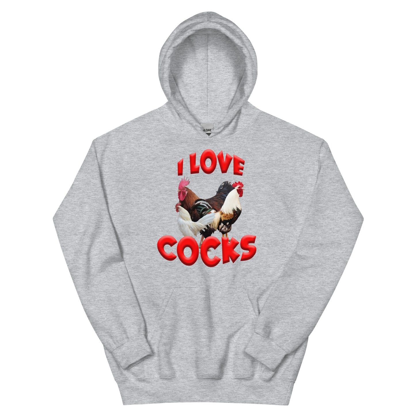 I Love Cocks Hoodie