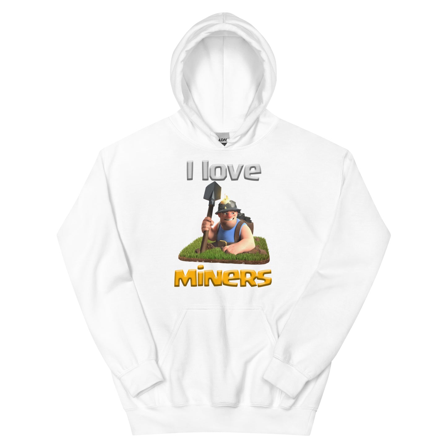 Sweat à capuche J'aime les mineurs